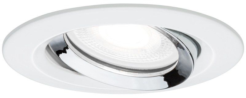 Paulmann Nova Eingebaute Lampe 1x6 W weiß-chrom 93673