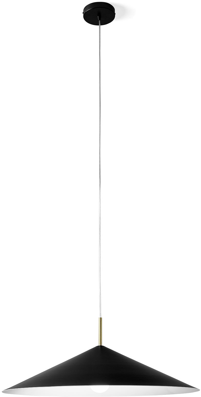 Miloox Samoi Pendelleuchte 1x40 W weiß-schwarz 1744.108