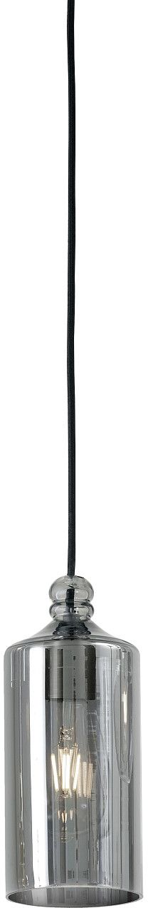 Miloox Ebe Pendelleuchte 1x40 W schwarz-verraucht 1744.13