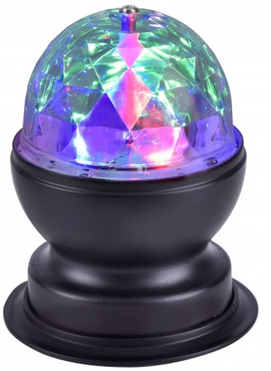 Just Light Disco Tischlampe 1x3 W schwarz 98035-18