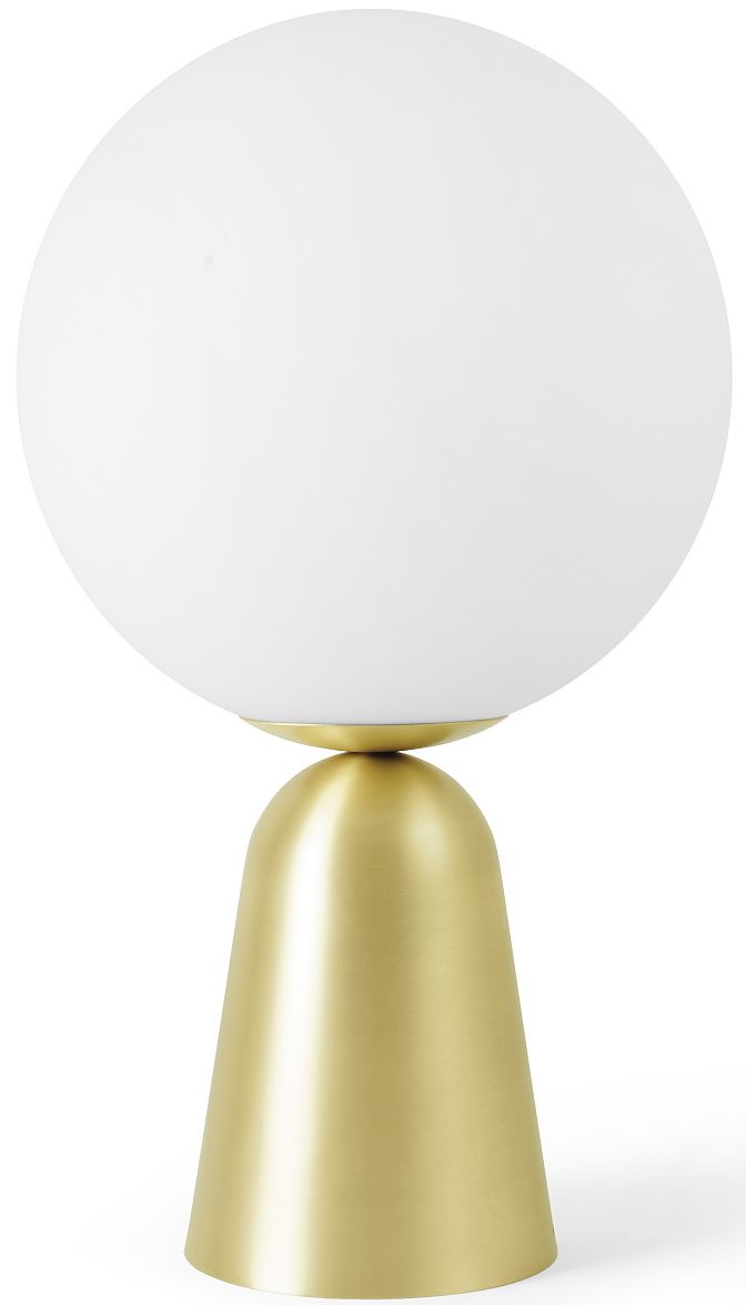 Miloox Lunar Tischlampe 1x40 W weiß-gold 1744.152