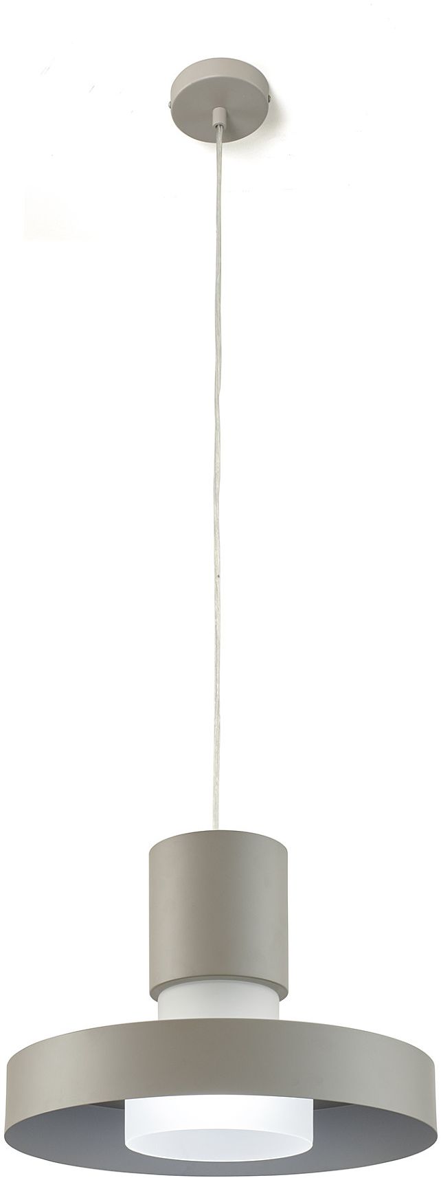 Miloox Babele Pendelleuchte 1x40 W weiß-grau/aschfarben 1744.174