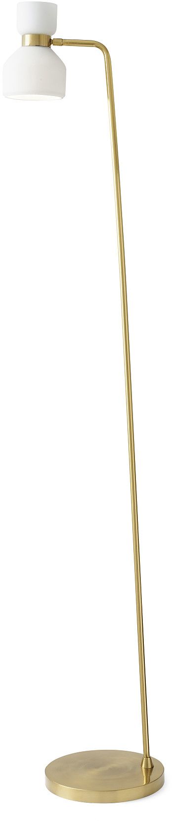 Miloox Fifty Stehlampe 1x40 W weiß-gold 1744.18