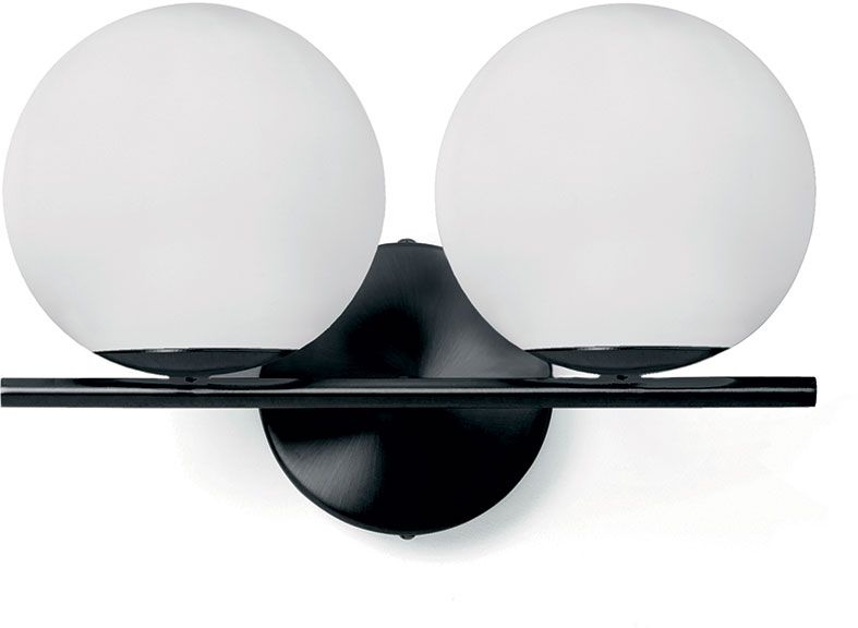 Miloox Jugen Black Leuchter 2x40 W weiß-schwarz 1744.208