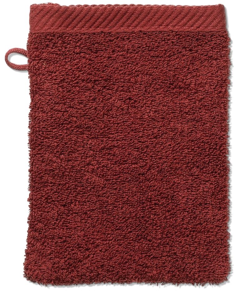 Kela Ladessa Handtuch 21x15 cm Baumwolle rot 23321