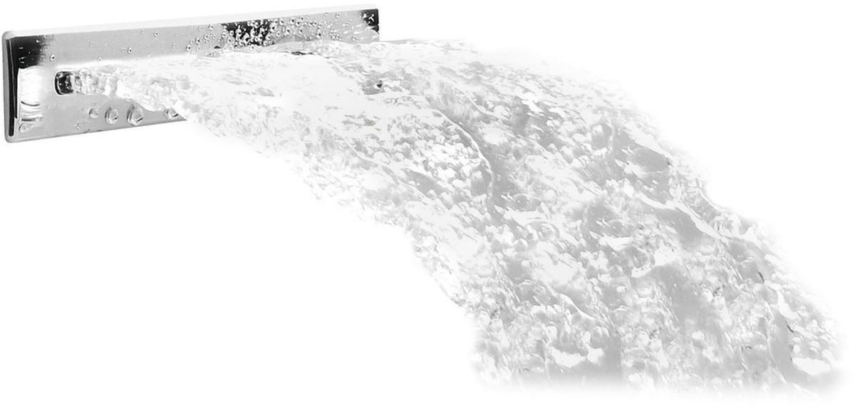 Polysan Cut Auslauf für Badewannenarmatur für Badewanne chrom PC10031