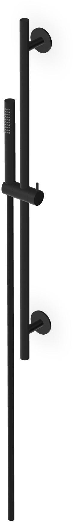 Zucchetti Helm Duschset Wandmontage schwarz Z95217.XP81