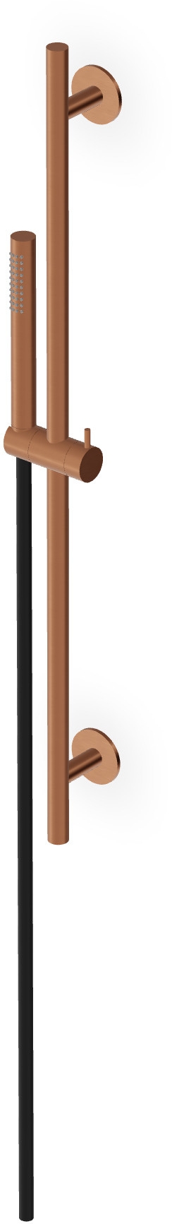 Zucchetti Helm Duschset Wandmontage kupfer Z95217.XP91