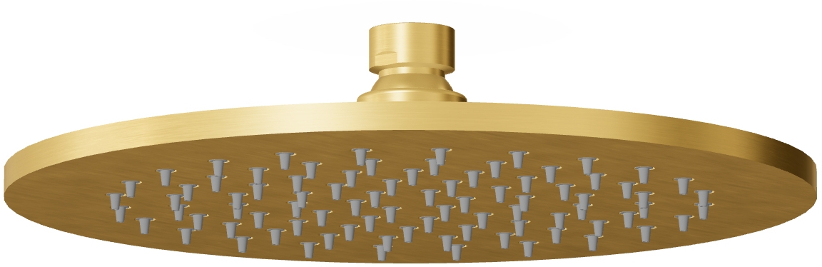 Zucchetti Helm Kopfbrause 22x22 cm rund || Z94261.XP41