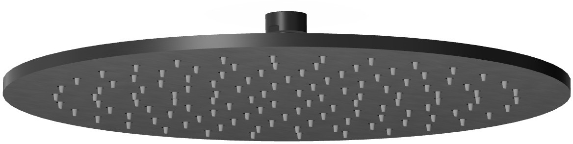 Zucchetti Helm Kopfbrause 32x32 cm rund schwarz Z94262.XP81