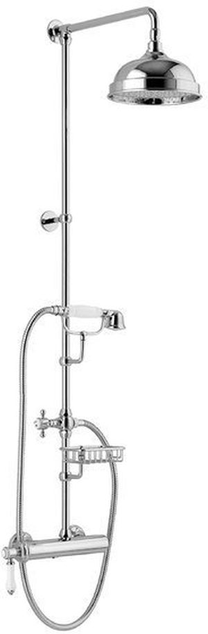 Sapho Vienna Duschset Wandmontage mit Regenbrause chrom VO139