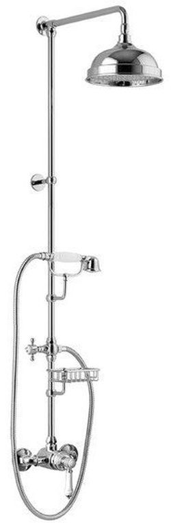 Sapho Vienna Duschset Wandmontage mit Regenbrause chrom VO138