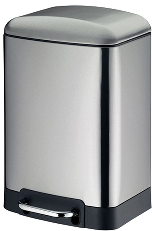 Kela Davino Papierkorb 6 l stahl 22998