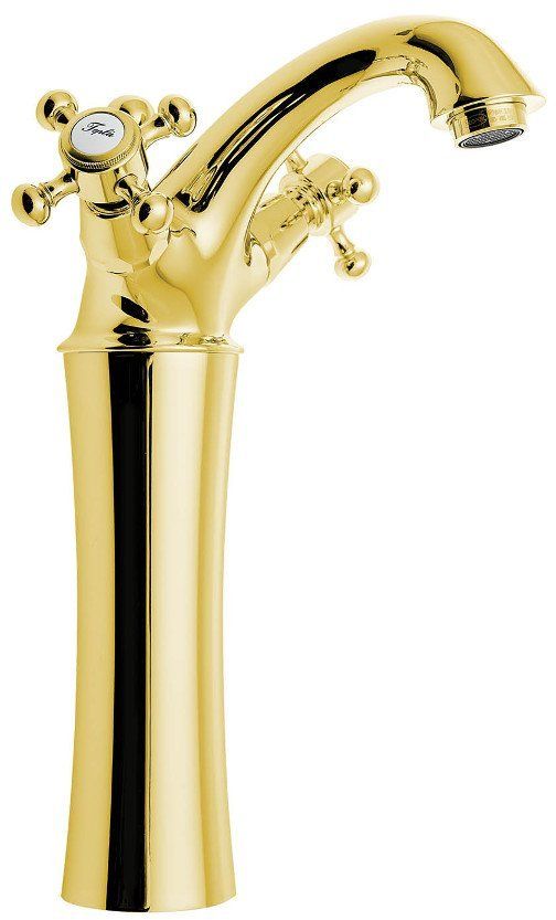 Sapho Antea waschbeckenhahn stehend gold 3175L