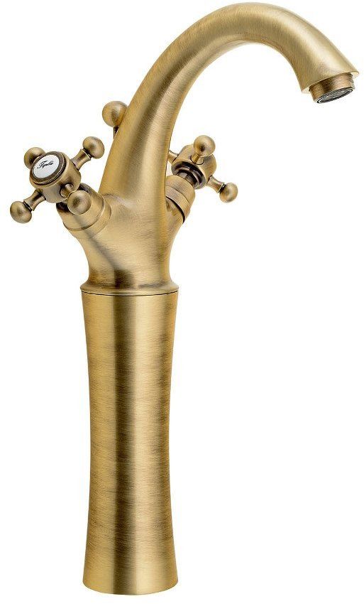 Sapho Antea waschbeckenhahn stehend antikes messing/bronze 3276L