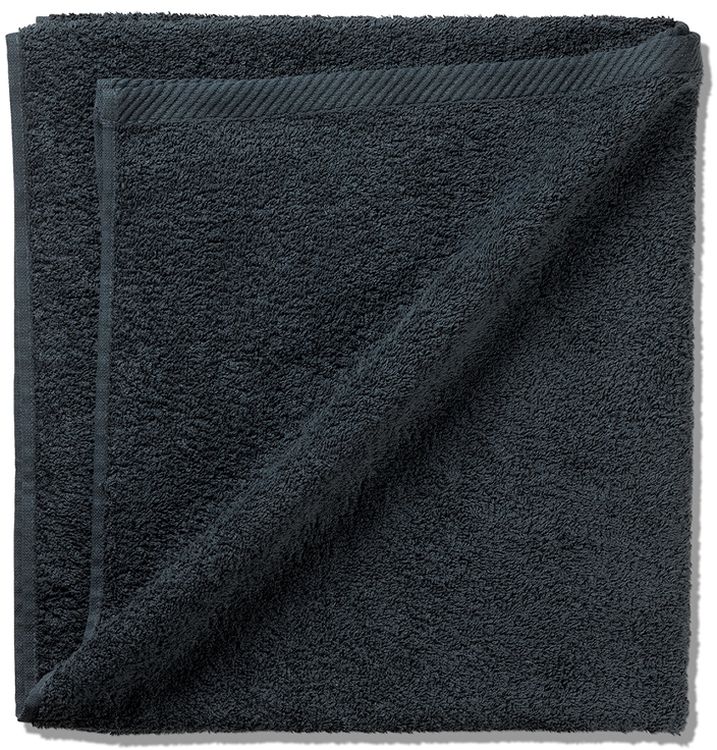 Kela Ladessa Handtuch 140x70 cm Baumwolle grau 23243