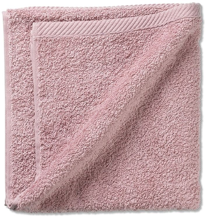 Kela Ladessa Handtuch 100x50 cm Baumwolle rosa 23246