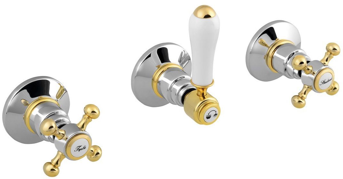 Sapho Antea duschbatterie Unterputz chrom-gold SET305-102