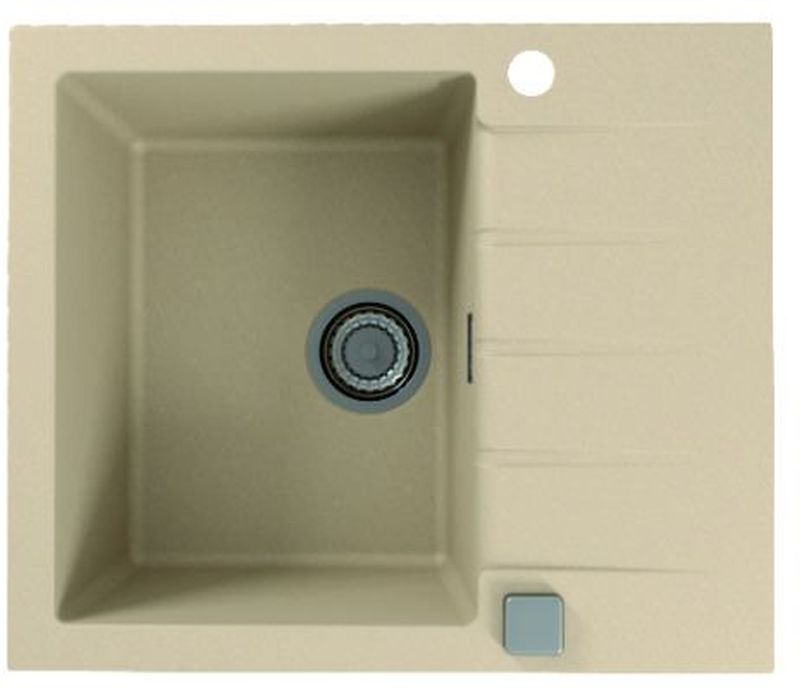 Alveus Cadit Granitspüle 59x50 cm beige 1132018