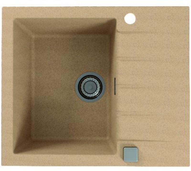 Alveus Cadit granitspüle 59x50 cm beige 1132019