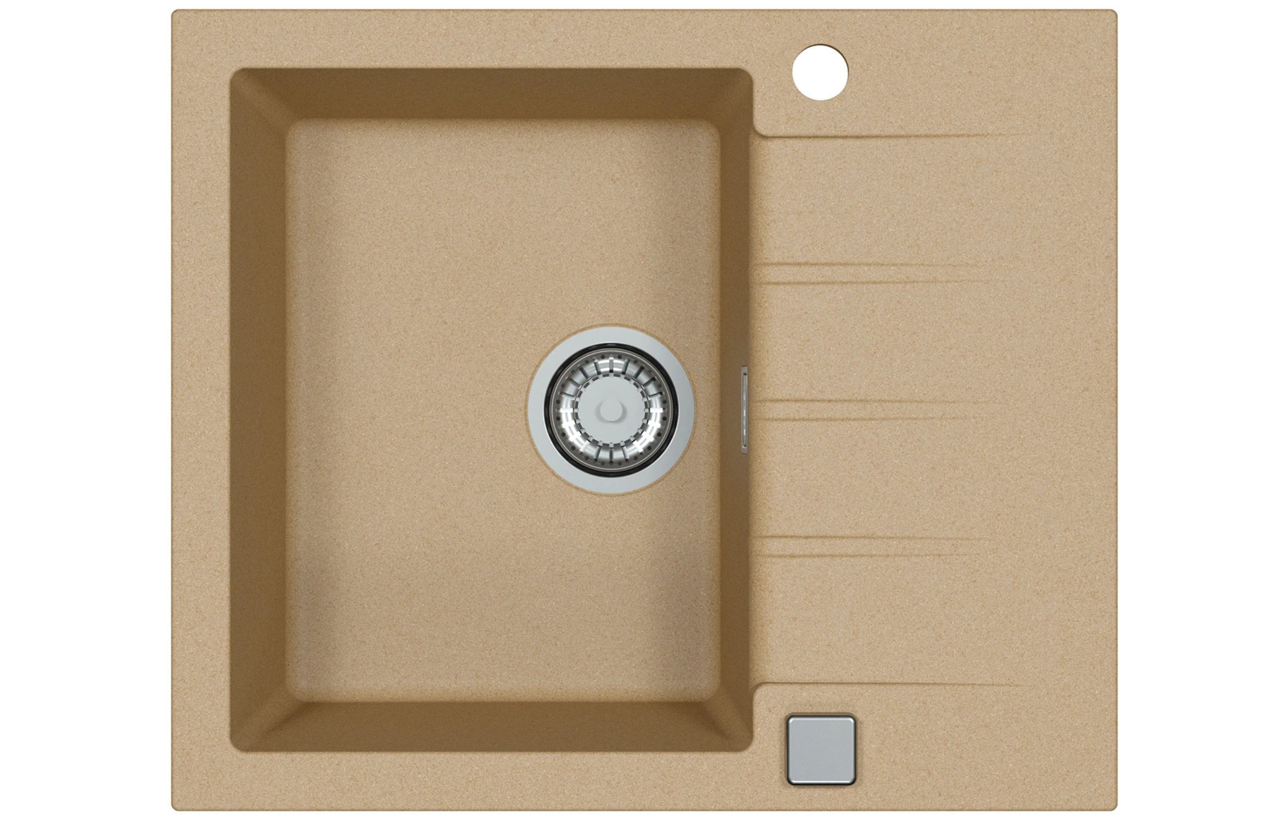 Alveus Cadit Granitspüle 59x50 cm beige 1132019
