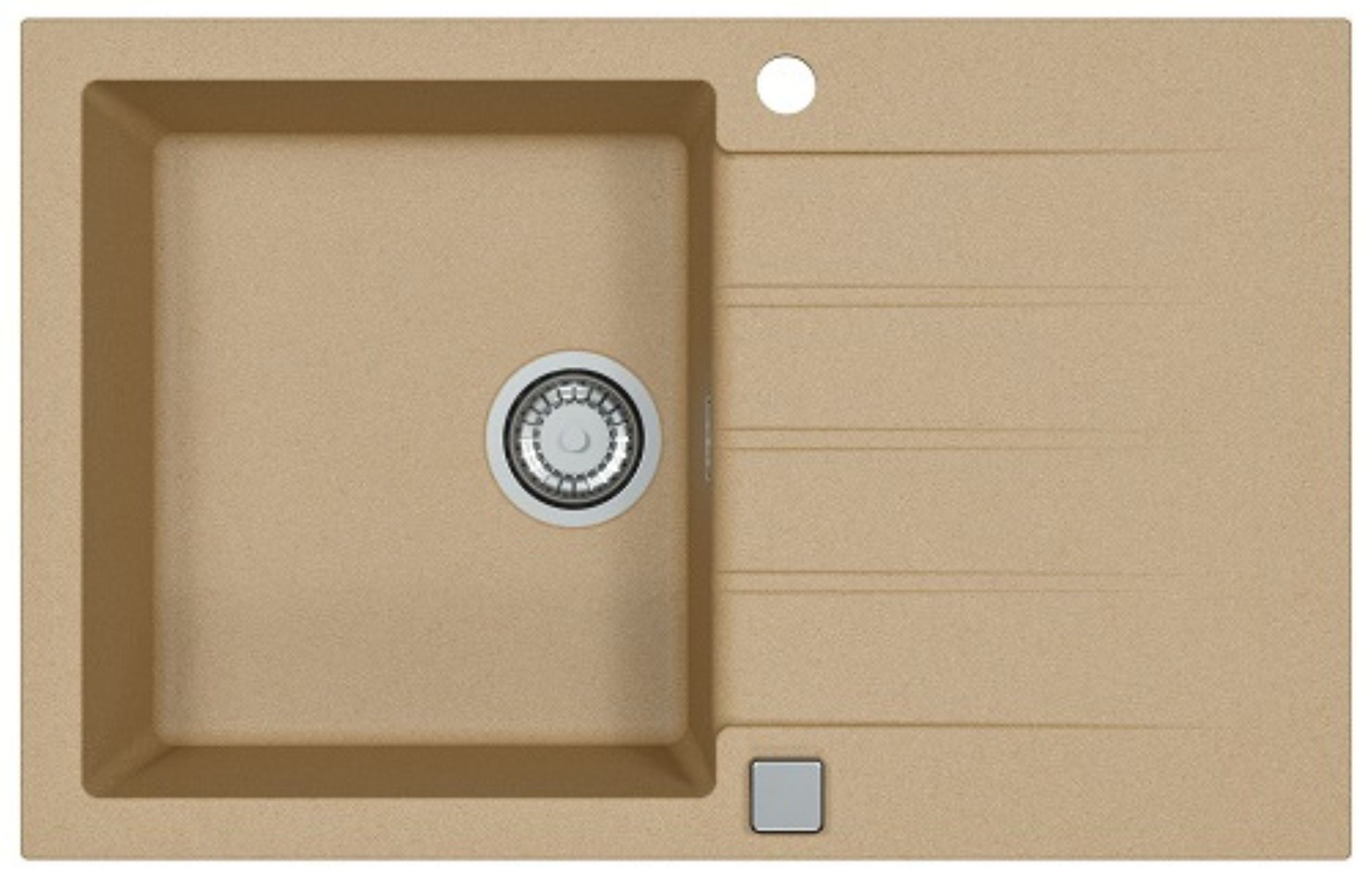 Alveus Cadit Granitspüle 79x50 cm beige 1132024