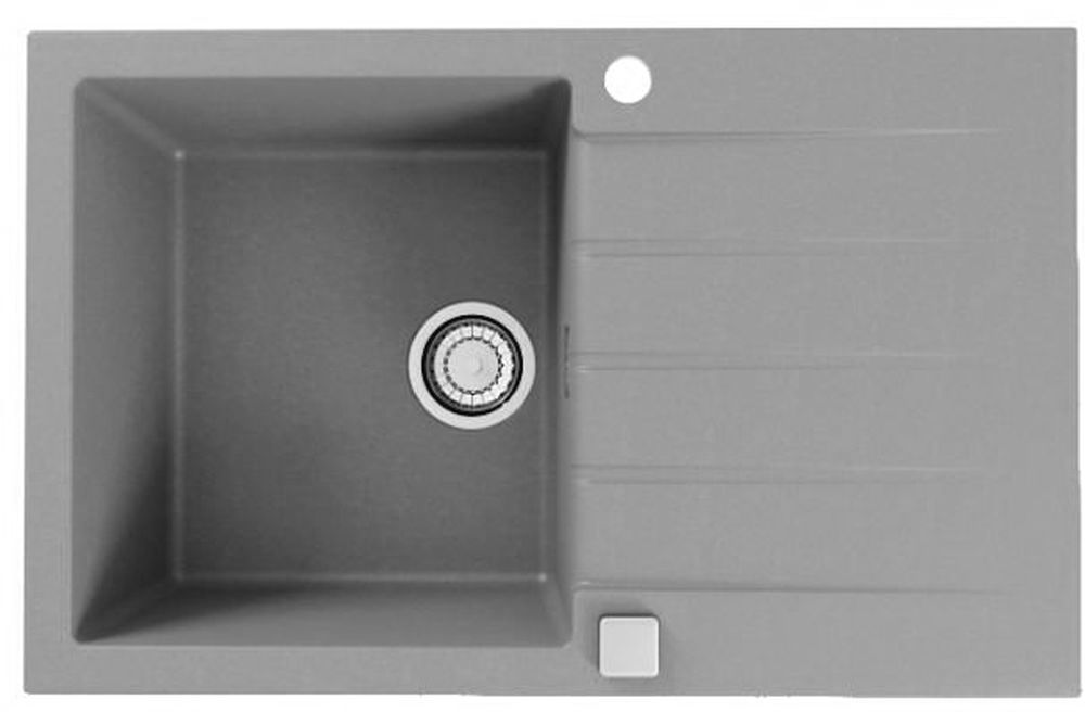 Alveus Cadit granitspüle 79x50 cm grau/graphit/onyx 1132025