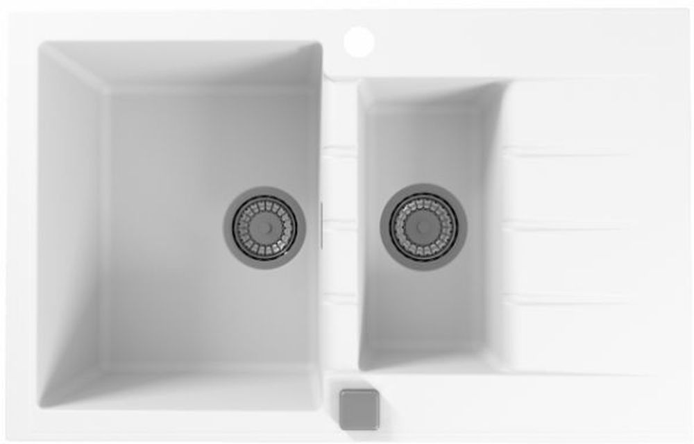 Alveus Cadit granitspüle 79x50 cm weiß 1131357