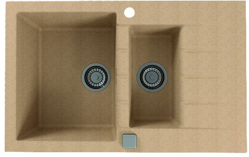 Alveus Cadit granitspüle 79x50 cm beige 1131359