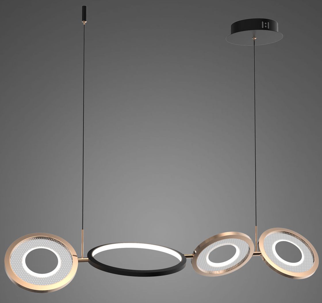 Altavola Design Seppia Pendelleuchte 4x35 W schwarz-gold LA115/P_98_3k_black_gold