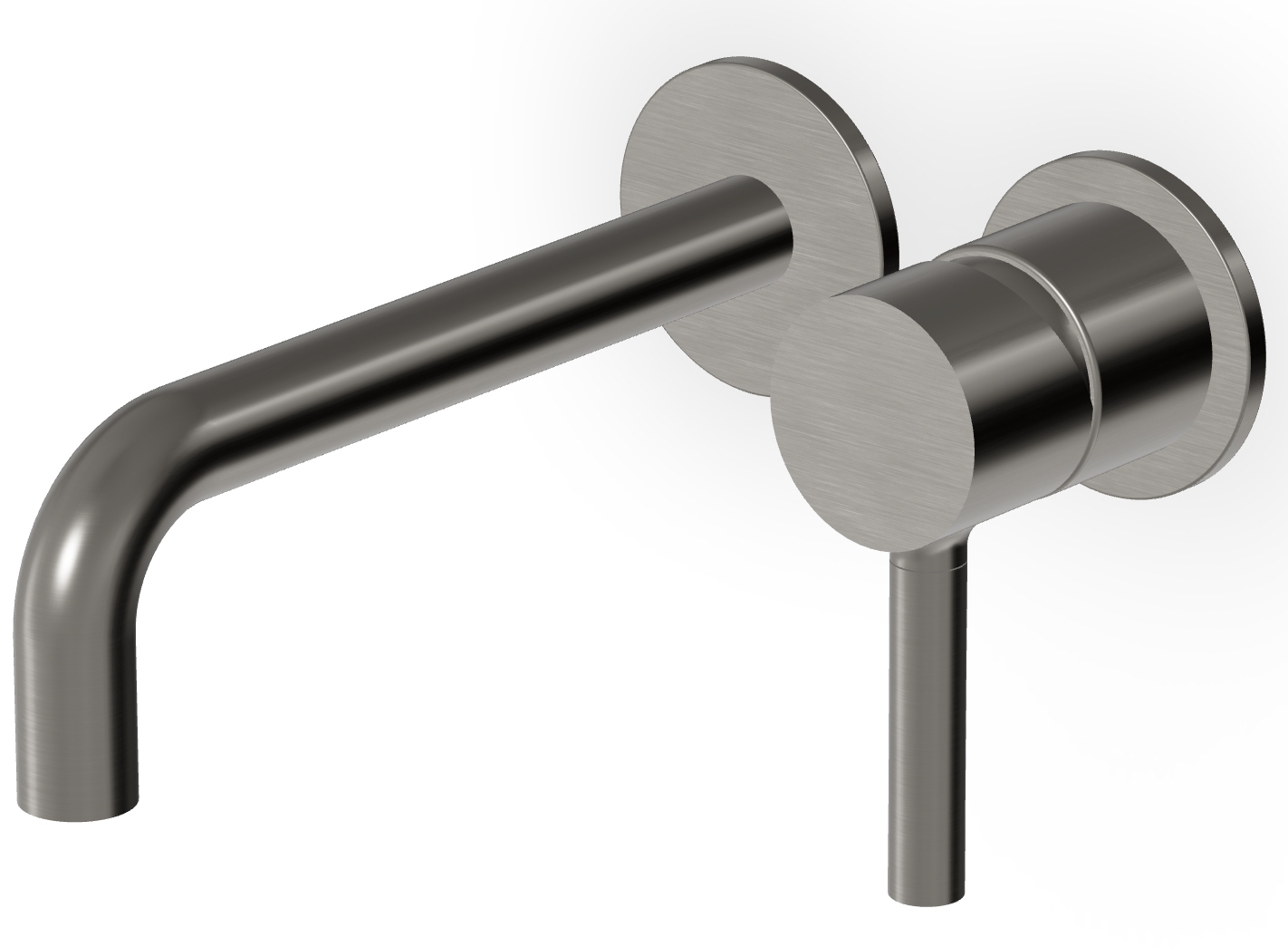 Zucchetti Pan Waschtischarmatur Unterputz schwarz ZP6030.C51