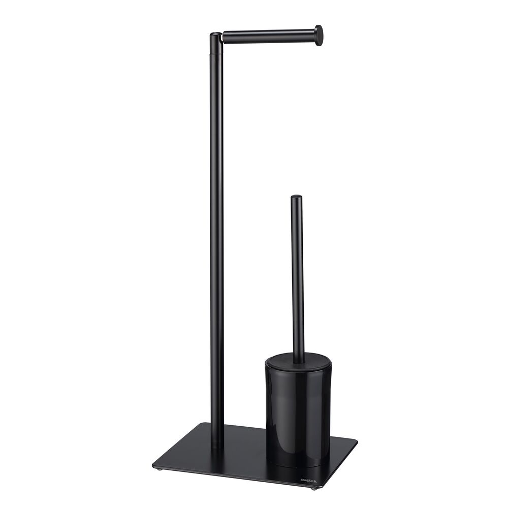 Sealskin Tube Stehen Sie mit einer Toilettenbürste schwarz 800203