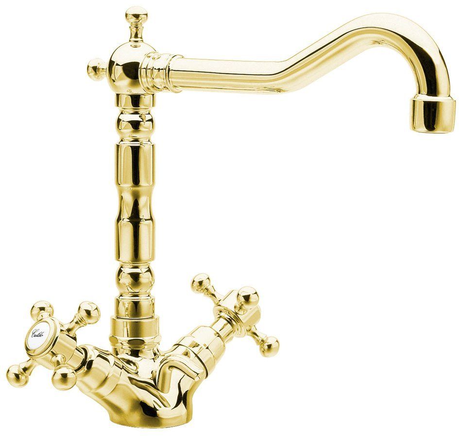 Sapho Antea waschbeckenhahn stehend gold 3375