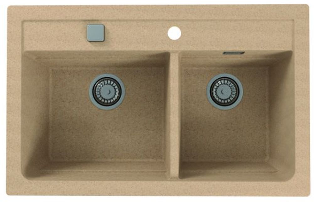 Alveus Atrox granitspüle 79x50 cm beige 1132000