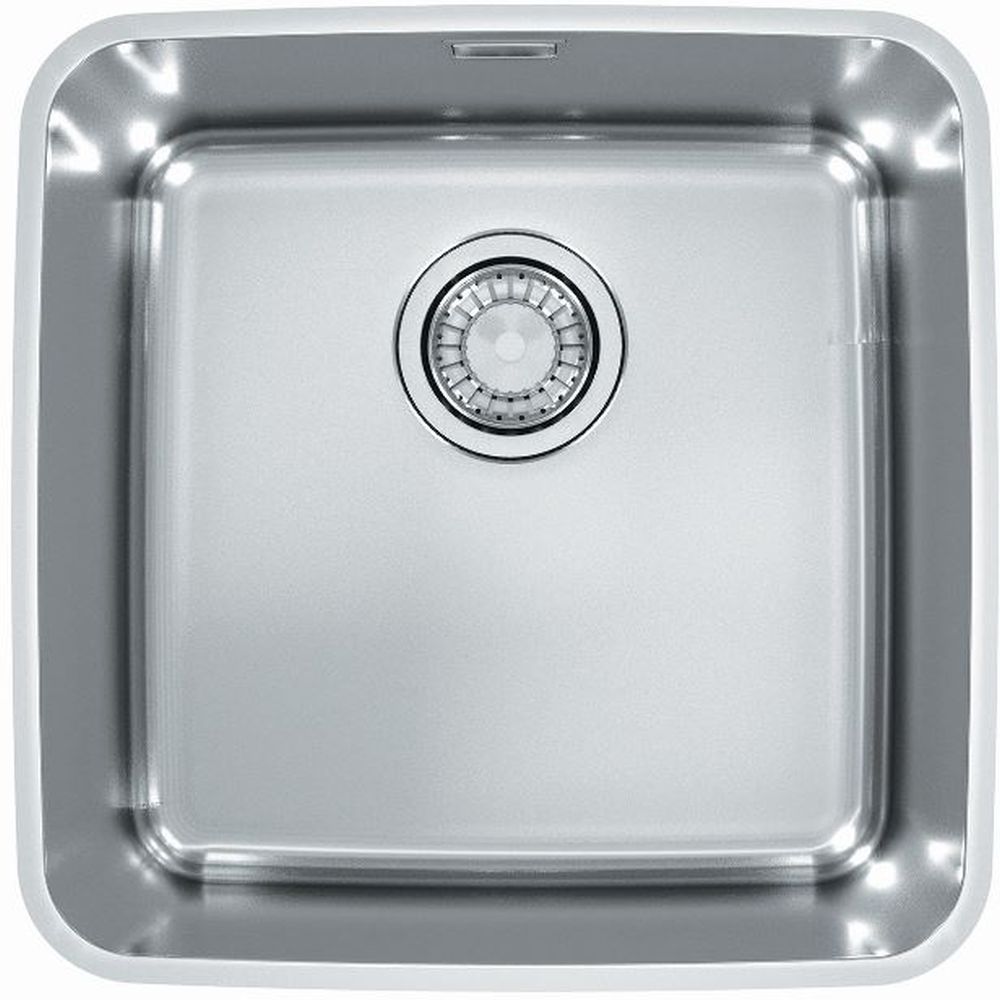 Alveus Luno Stahlspüle 40x40 cm stahl 1129251