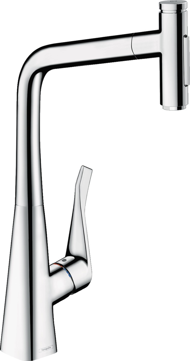 Hansgrohe Metris Select M71 Küchenarmatur Stehend chrom 73816000