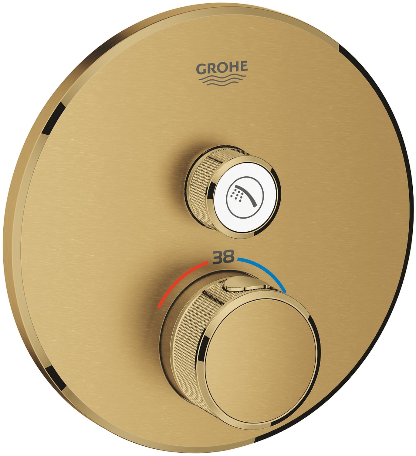 Grohe Grohtherm SmartControl duschbatterie Unterputz mit Thermostat Brushed Cool Sunrise 29118GN0