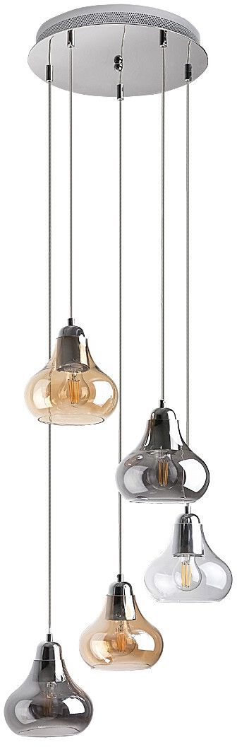 Rabalux Jezabel Pendelleuchte 5x60 W chrom 7978