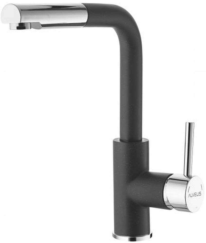 Alveus Siros küchenarmatur stehend schwarz 1129048