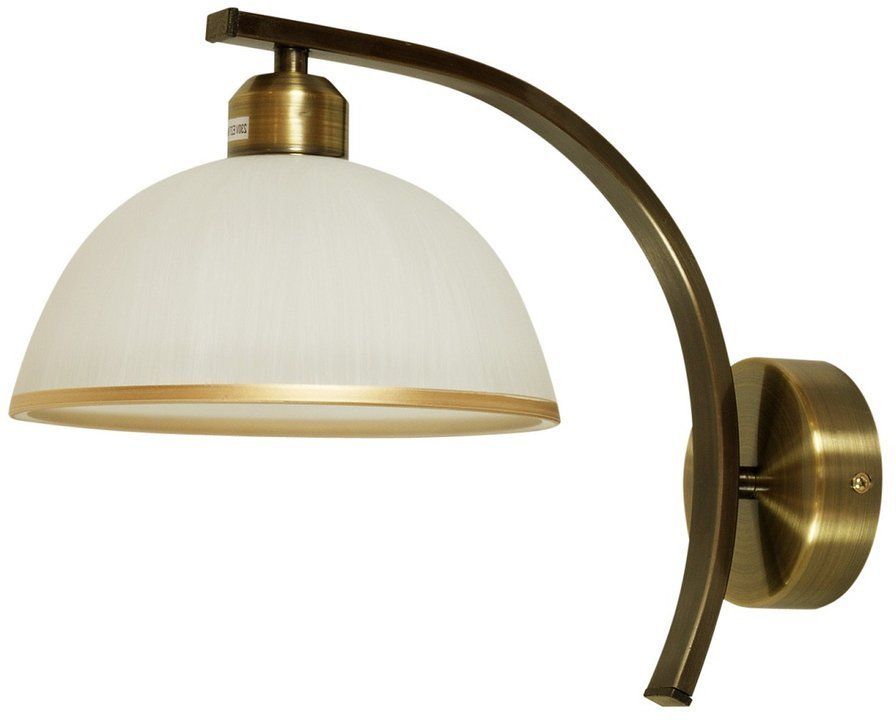 Candellux Mandarin Leuchter 1x60 W weiß-messing 21-47557