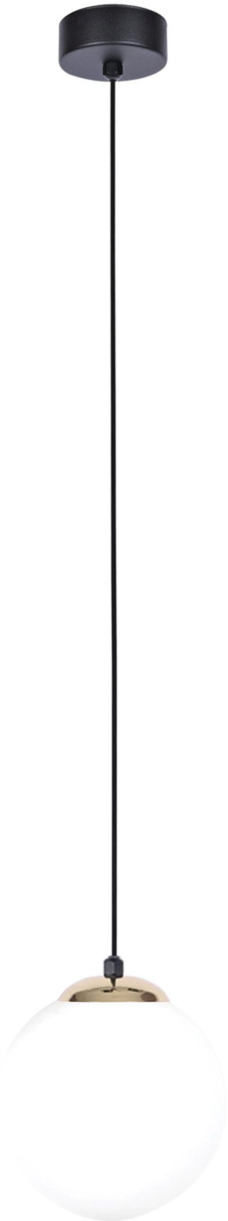 Kaja Isla Pendelleuchte 1x40 W weiß-schwarz-patina K-4911