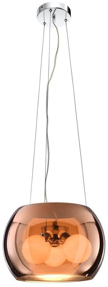 Candellux Gemo Pendelleuchte 3x40 W kupfer 31-25104