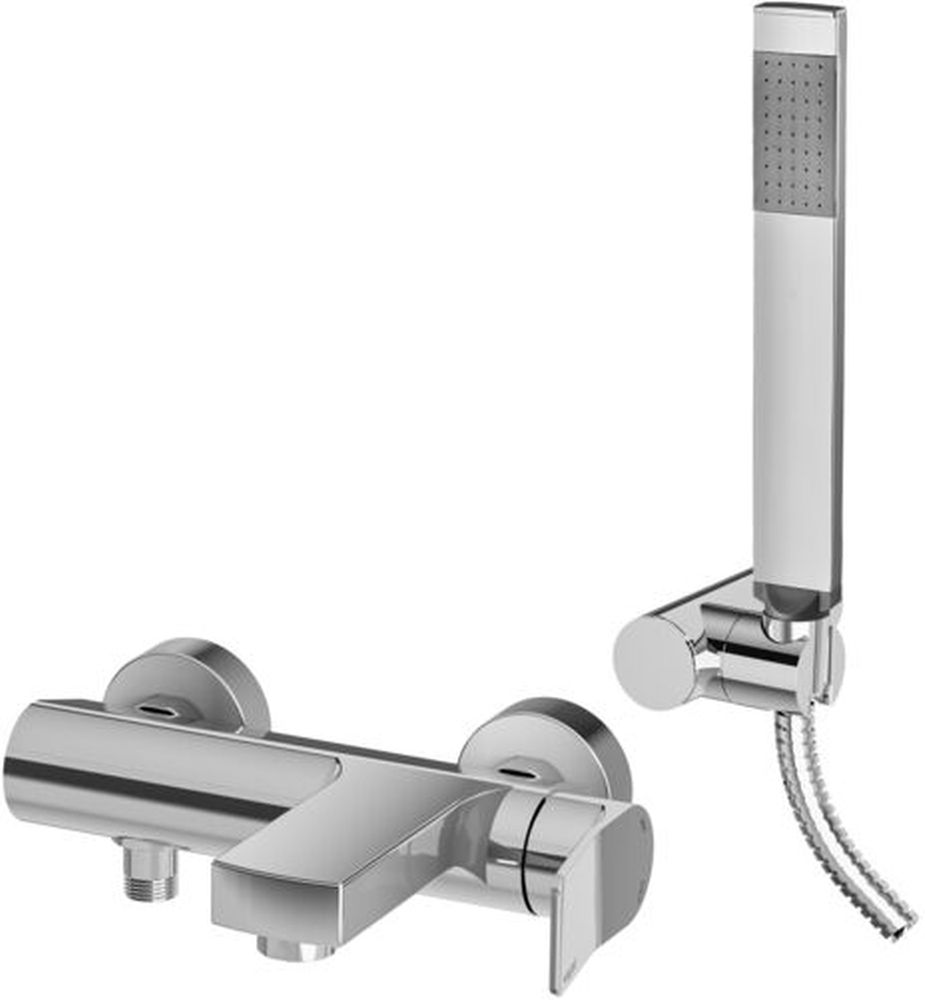 Paffoni Tilt badewannen- und duscharmatur Wand chrom TI023CR