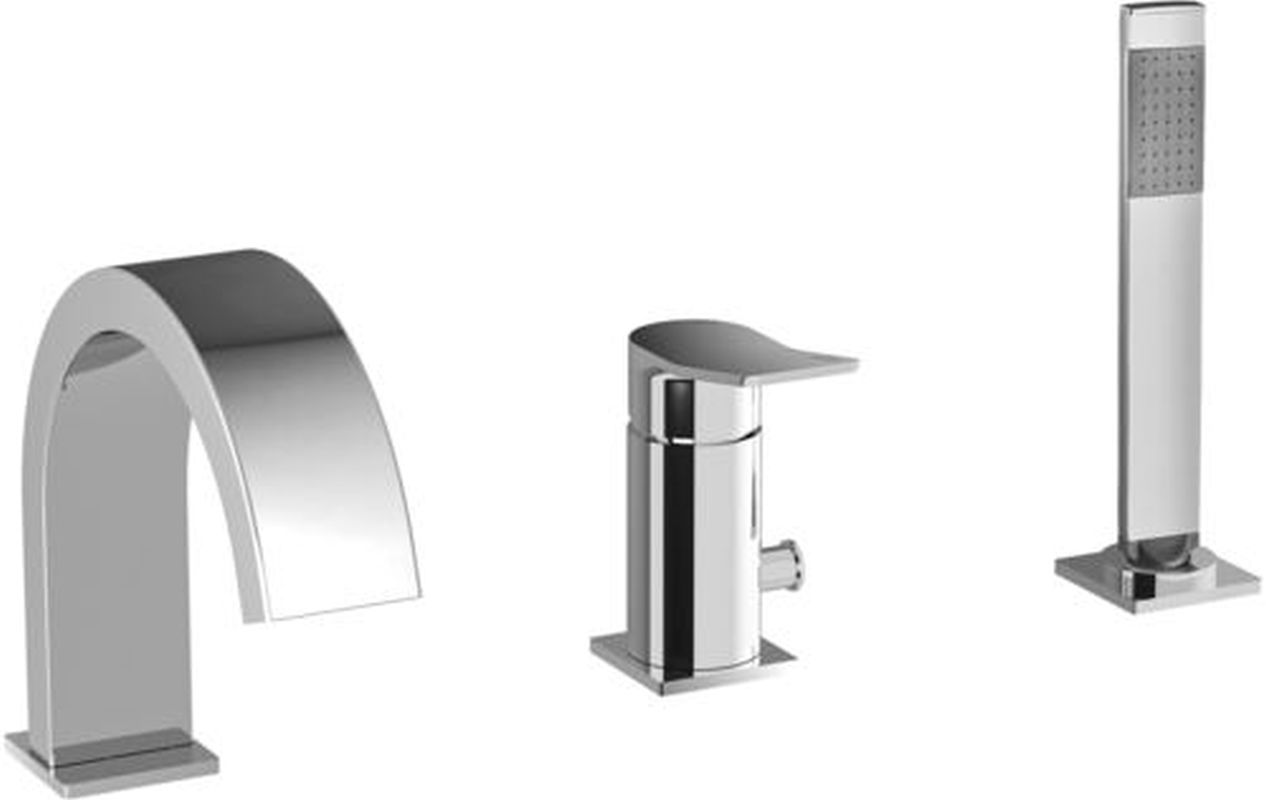 Paffoni Tilt badewannen- und duscharmatur awannenmontiert chrom TI040CR