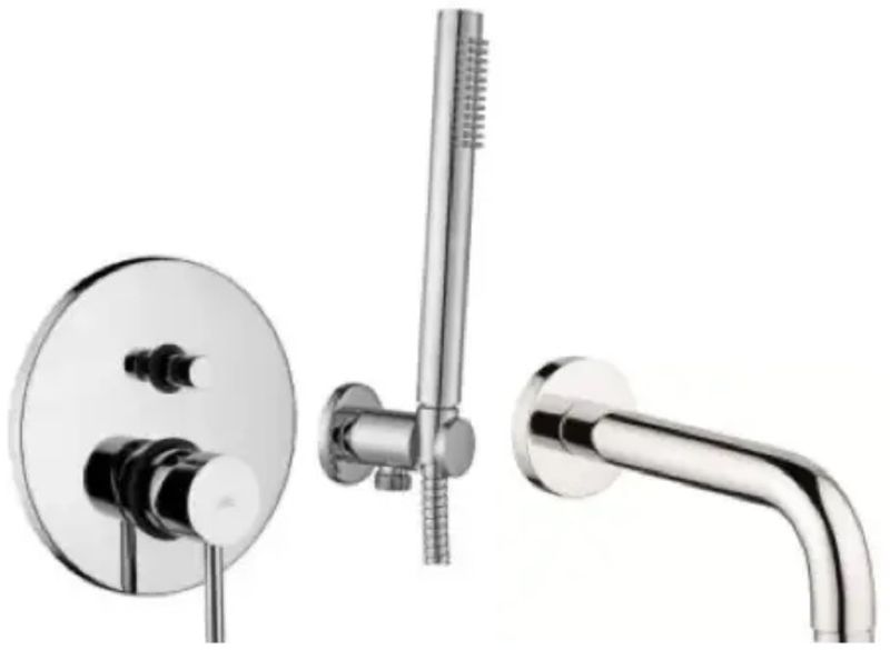 Paffoni Stick badewannen- und duscharmatur Unterputz chrom SK015ZWW