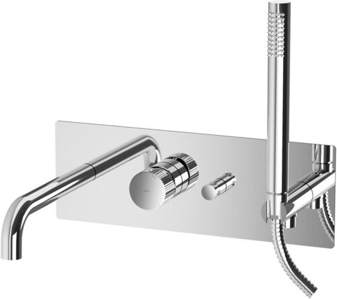 Paffoni Jo badewannen- und duscharmatur Unterputz chrom JO001CR