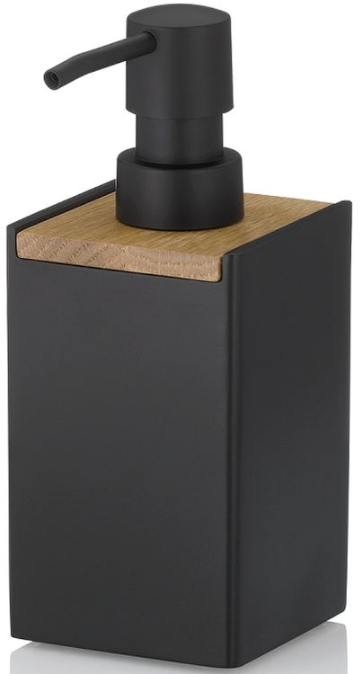 Kela Cube Seifenspender 300 ml schwarz-bronze 23689