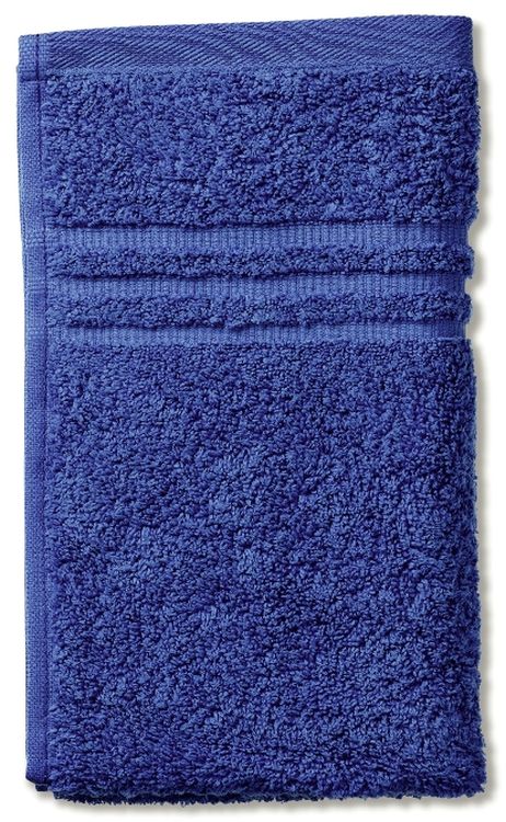 Kela Leonora Handtuch 50x30 cm Baumwolle blau 23465