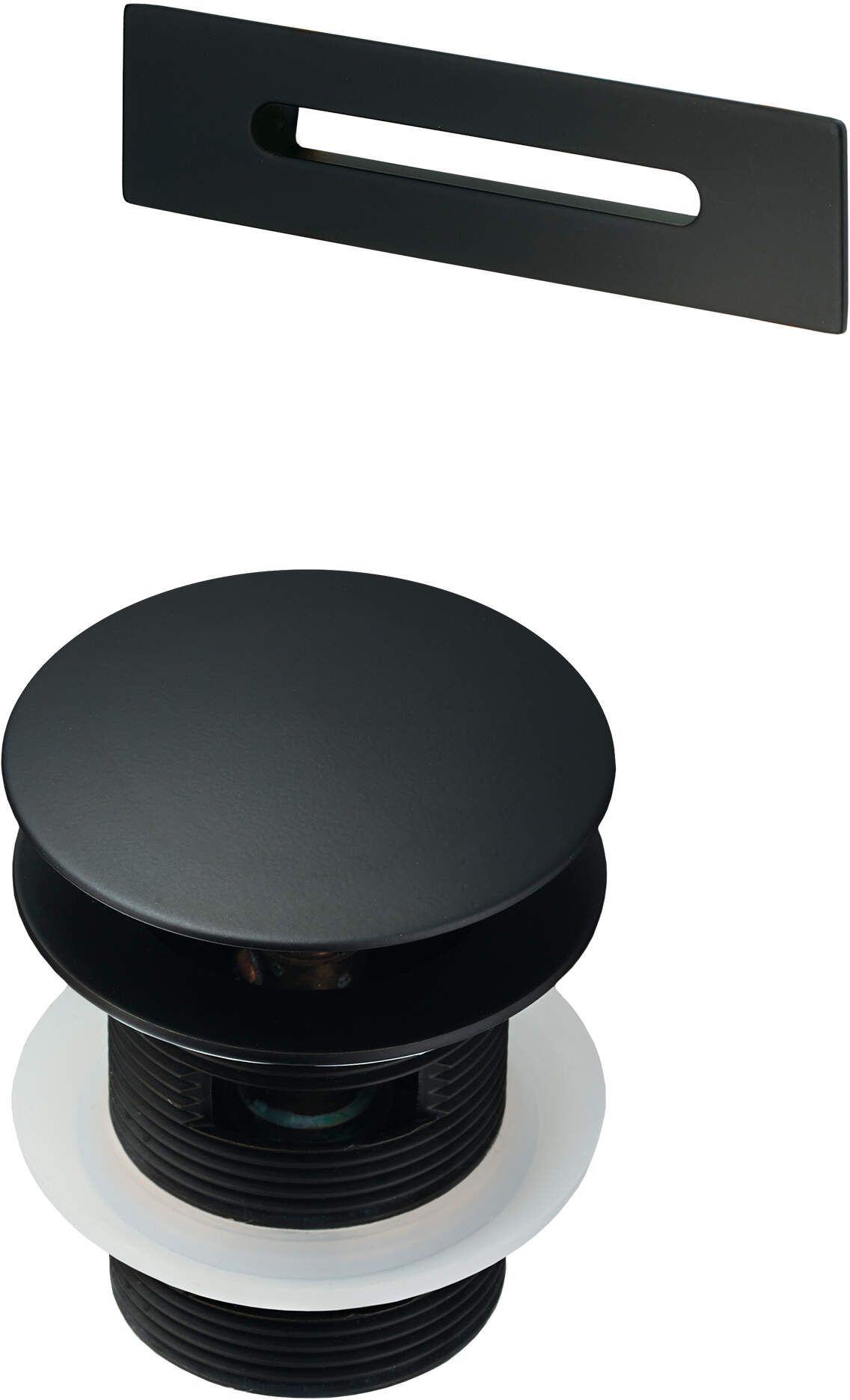 Deante Badewannenstopper schwarz KYY_N10B