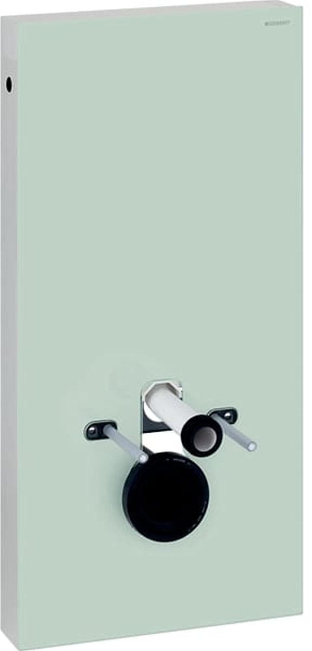 Geberit Monolith Sanitärmodul in der hängenden Schüssel 131.021.SL.5